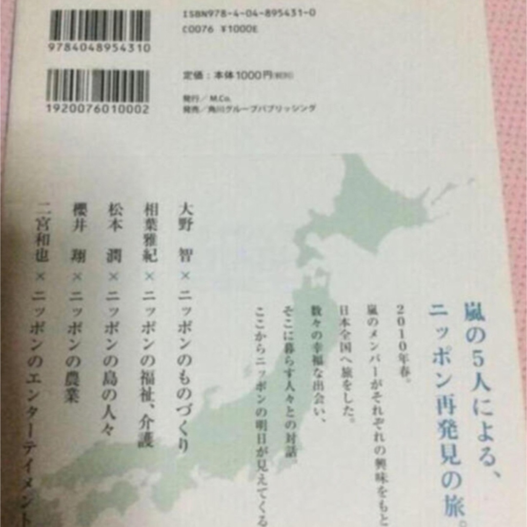 嵐(アラシ)のニッポンの嵐 ポケット版 エンタメ/ホビーの本(その他)の商品写真