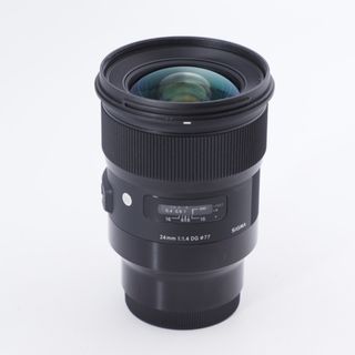 シグマ(SIGMA)のSIGMA シグマ 24mm F1.4 DG DN 単焦点 広角 フルサイズ Art ミラーレス 専用 SONY Eマウント用 #9253(レンズ(単焦点))