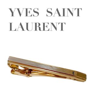 イヴサンローラン(Yves Saint Laurent)の美品 イヴサンローラン ネクタイピン シルバー ゴールド(ネクタイピン)