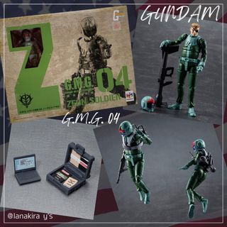 Gundam Collection（BANDAI） -  機動戦士ガンダム　G.M.G. ジオン公軍　04ノーマルスーツ兵士　フィギュア