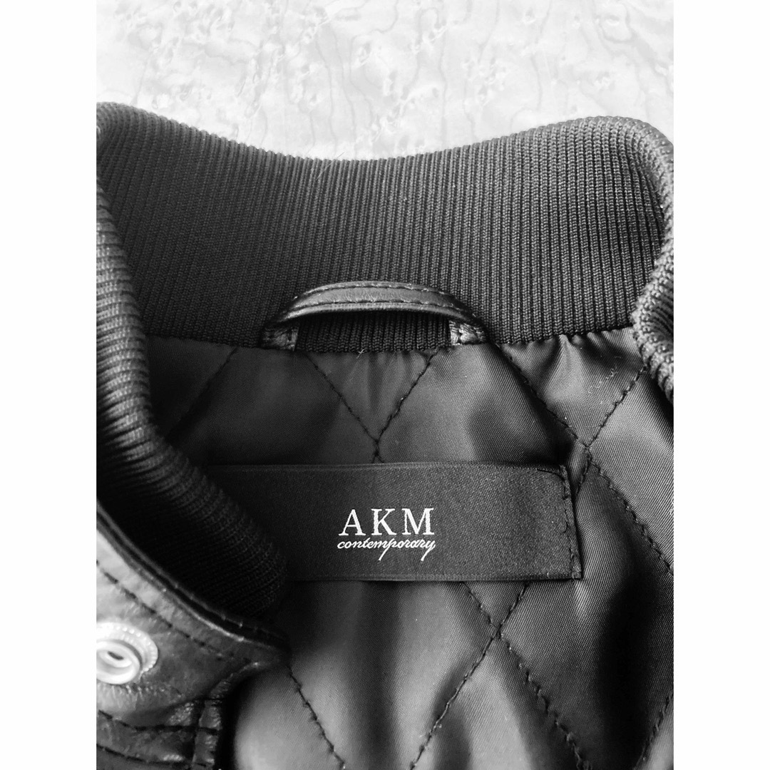 AKM(エイケイエム)の【美品】エイケイエム AKM contemporary ライダースジャケット メンズのジャケット/アウター(ライダースジャケット)の商品写真
