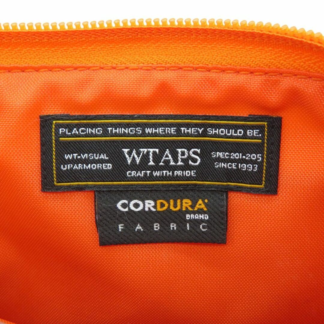 W)taps(ダブルタップス)のWTAPS NYLON POUCH ORANGE メンズのファッション小物(その他)の商品写真