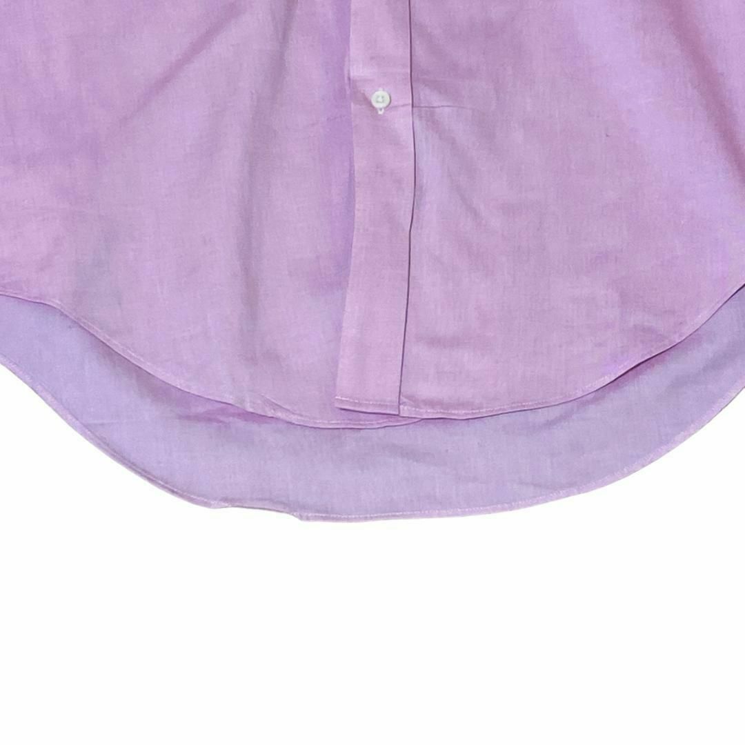Ralph Lauren(ラルフローレン)のローレンラルフローレン BD長袖シャツ 胸ポケット US古着o58 レディースのトップス(シャツ/ブラウス(長袖/七分))の商品写真