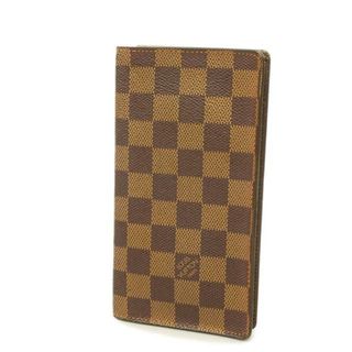 LOUIS VUITTON - 【4gc2871】ルイヴィトン 長財布/ダミエ/ポルトカルトクレディ円/N60825/エベヌ【中古】メンズ/レディース/ユニセックス