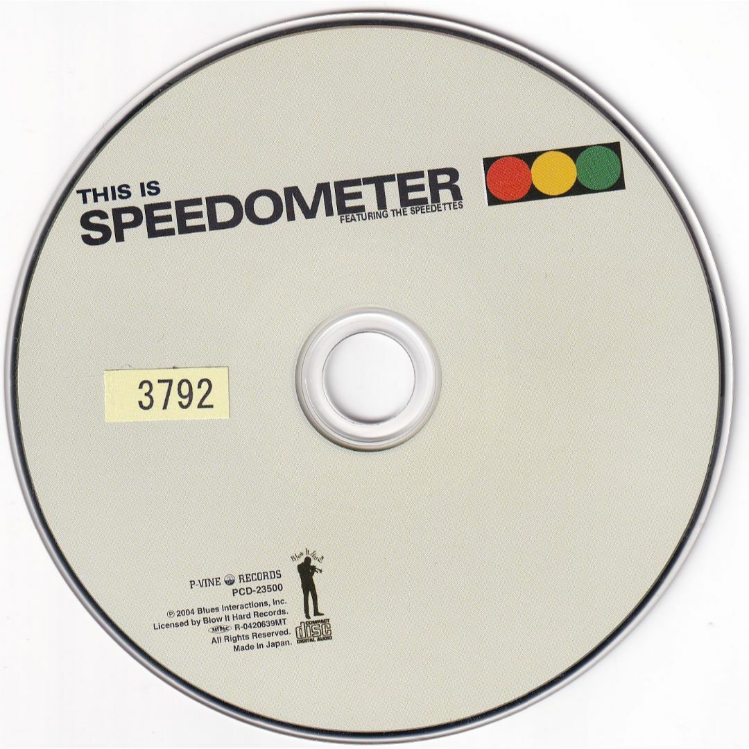 W12098  ディス・イズ・スピードメーター    中古CD エンタメ/ホビーのCD(R&B/ソウル)の商品写真