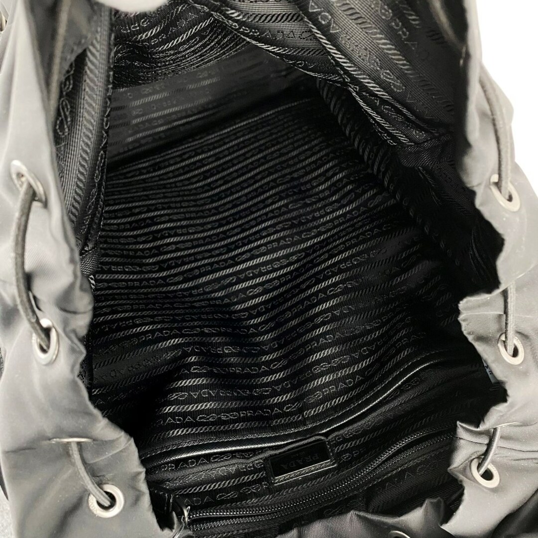 PRADA - □美品□ プラダ リュック バッグパック ブラック PRADA - □美品□ プラダ リュック バッグパック ブラック
