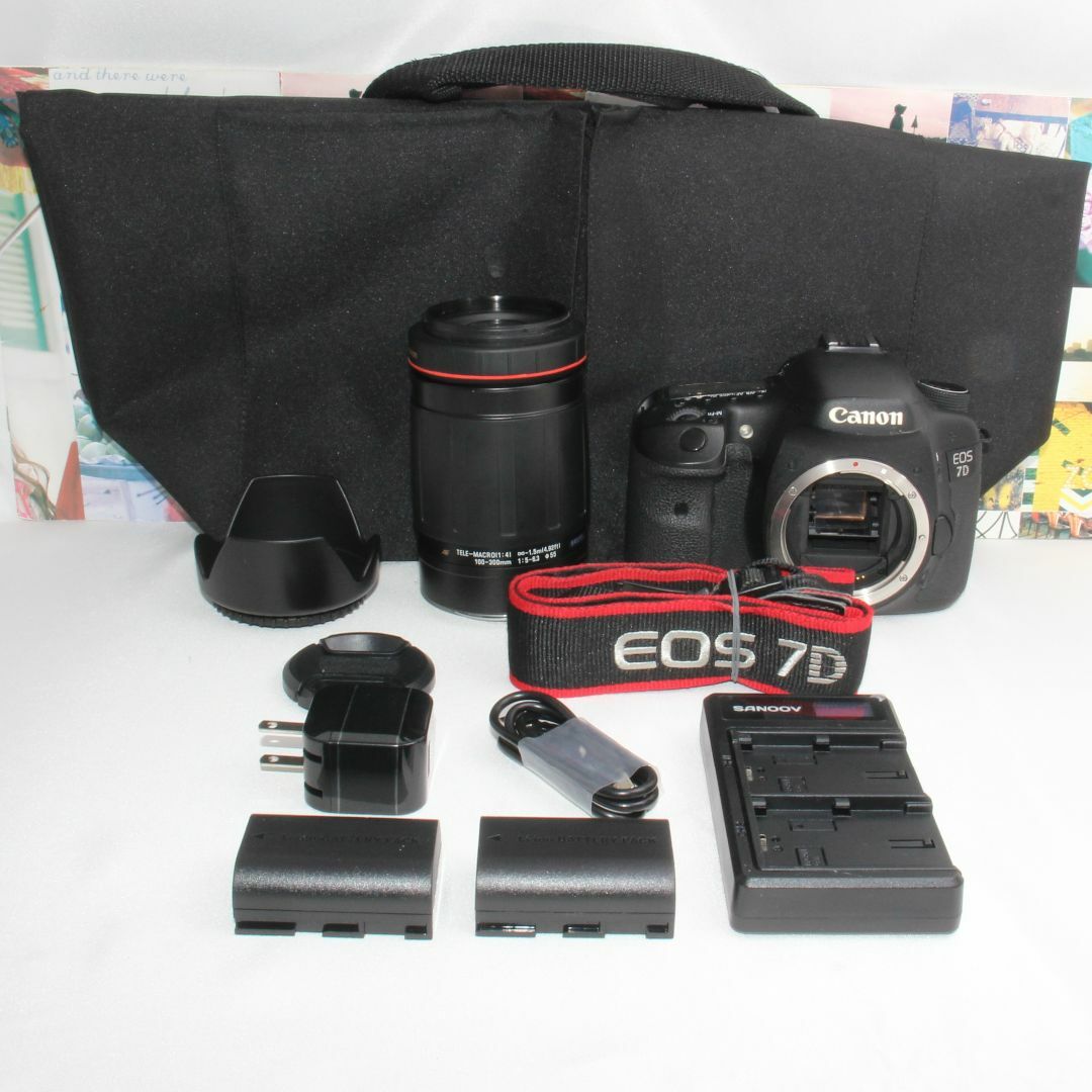 ❤️予備バッテリー付❤️Canon EOS 7D 超望遠 300mmレンズセット ❤️予備バッテリー付❤️Canon EOS 7D 超望遠 300mmレンズセット