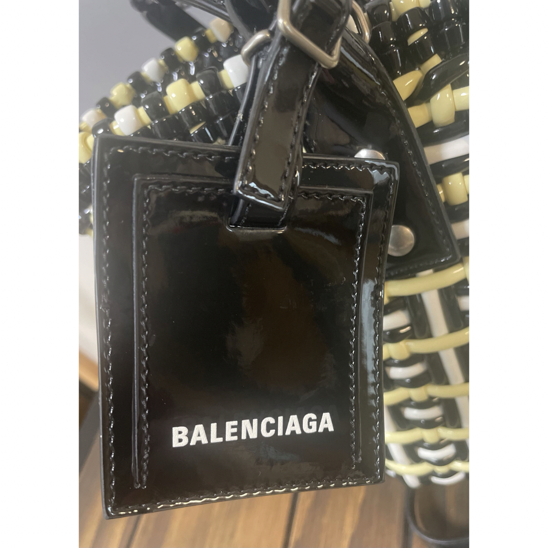 Balenciaga(バレンシアガ)の限定　バレンシアガ BALENCIAGA BISTRO  ビストロ　ガゴバッグ レディースのバッグ(かごバッグ/ストローバッグ)の商品写真