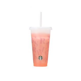 スターバックス(Starbucks)のスターバックス ミステリーカラーチェンジング リユーザブルコールドカップ(タンブラー)