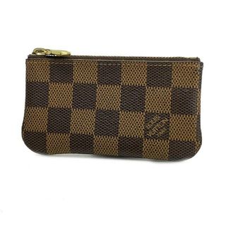 ルイヴィトン(LOUIS VUITTON)の【4gd2995】ルイヴィトン コインケース/ダミエ/ポシェットクレ/N62658/エベヌ【中古】メンズ/レディース/ユニセックス(コインケース)