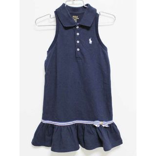 ラルフローレン(Ralph Lauren)の‡ラルフローレン/Ralph Lauren‡110cm ノースリーブワンピース 紺【中古】子供服 キッズ kids 女の子 夏 316032 onepi(ワンピース)