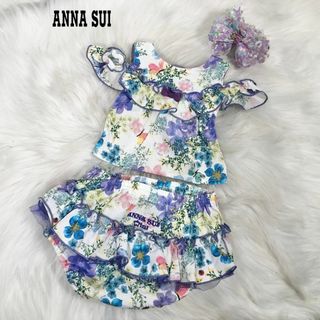 ANNA SUI - ANNA SUI アナスイ  ベビー服 フリーサイズ 0歳〜2歳くらい 花柄