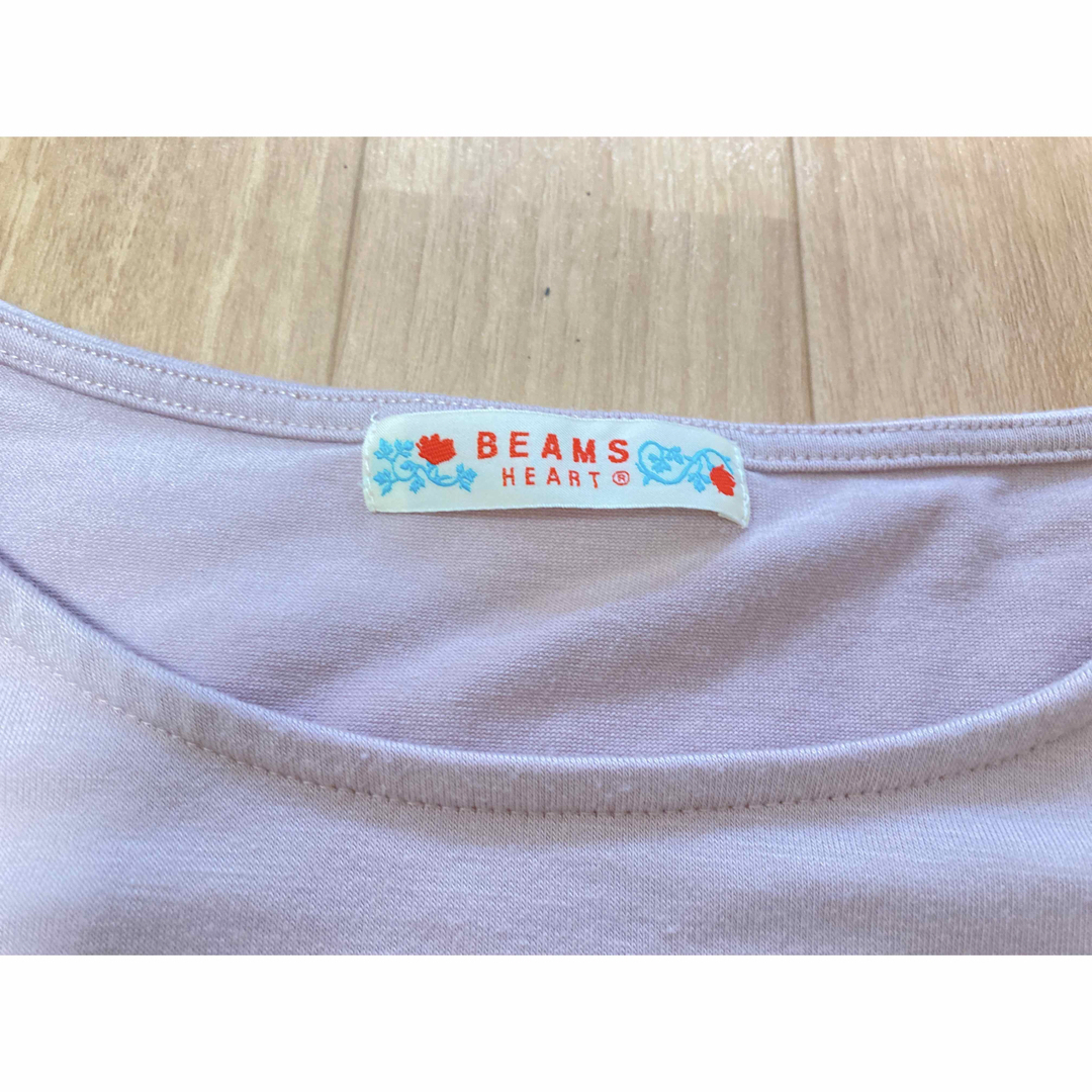 BEAMS(ビームス)のBEAMS HEART オープンショルダー　シャツ レディースのトップス(カットソー(半袖/袖なし))の商品写真