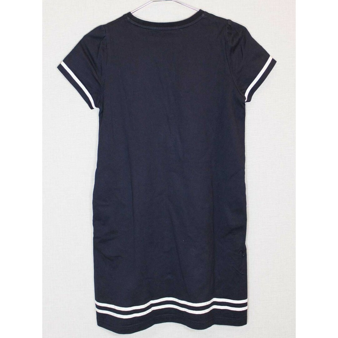 pom ponette(ポンポネット)の[ポンポネット/pom ponette]140cm 半袖ワンピース 濃紺【中古】子供服 キッズ kids ジュニア 女の子 夏 606032 onepi キッズ/ベビー/マタニティのキッズ服女の子用(90cm~)(ワンピース)の商品写真