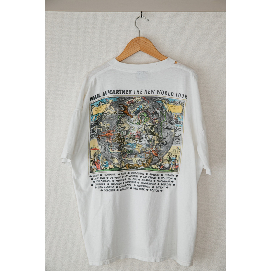 90s ポールマッカートニー ビンテージTシャツ トラビススコット 90s ポールマッカートニー ビンテージTシャツ トラビススコット
