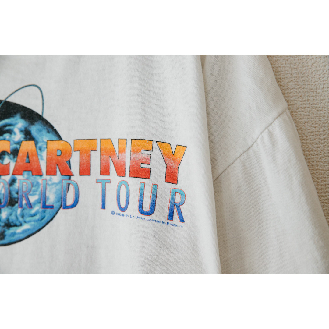 90s ポールマッカートニー ビンテージTシャツ トラビススコット 90s ポールマッカートニー ビンテージTシャツ トラビススコット