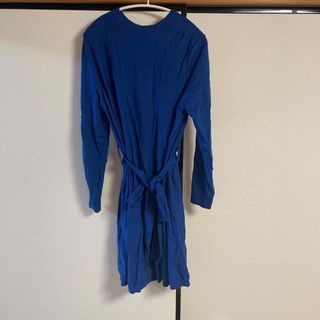 コス(COS)のCOS ウール100%ウェストリボンワンピース(ひざ丈ワンピース)