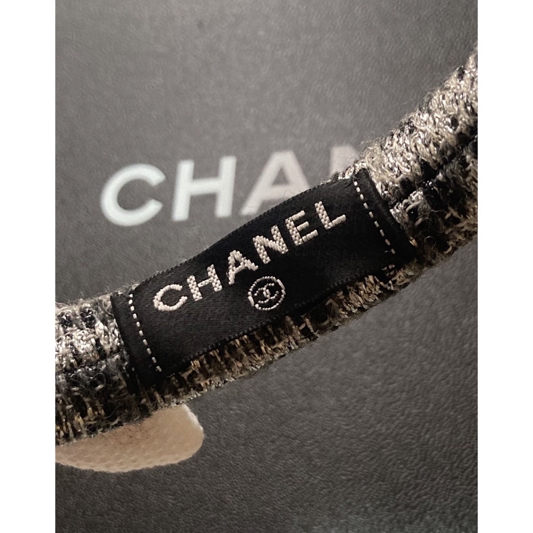 CHANEL(シャネル)のシャネル♥️ツィード×ミンク  イヤーマフ  レディースのファッション小物(イヤーマフ)の商品写真