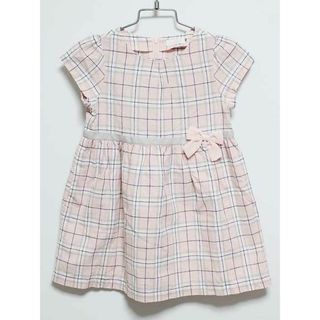 ミキハウス(mikihouse)の‡ミキハウス/mikihouse‡100cm 半袖ワンピース ピンク系【中古】子供服 キッズ kids 女の子 夏 824032 onepi(ワンピース)