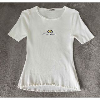 ミュウミュウ Tシャツ(レディース/半袖)の通販 100点以上 | miumiuの 