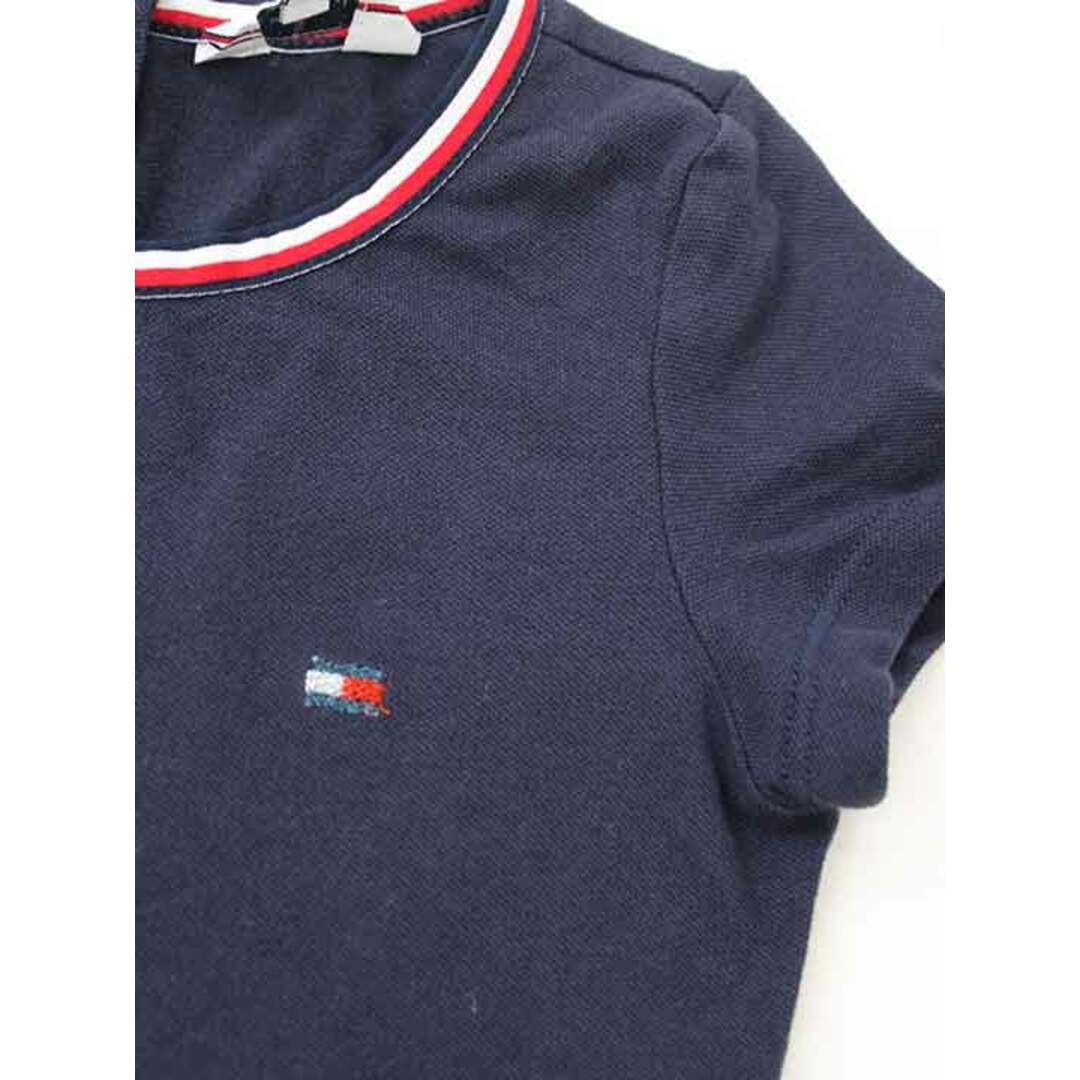 TOMMY HILFIGER(トミーヒルフィガー)の†トミーヒルフィガー/TOMMY HILFIGER†110cm 半袖ワンピース 紺【中古】子供服 キッズ kids 女の子 夏 426022 onepi キッズ/ベビー/マタニティのキッズ服女の子用(90cm~)(ワンピース)の商品写真