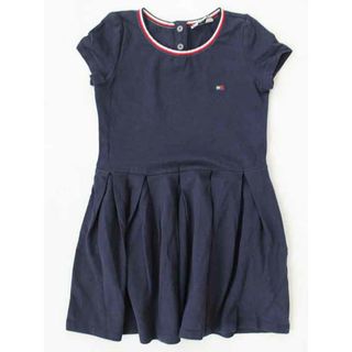 トミーヒルフィガー(TOMMY HILFIGER)の†トミーヒルフィガー/TOMMY HILFIGER†110cm 半袖ワンピース 紺【中古】子供服 キッズ kids 女の子 夏 426022 onepi(ワンピース)