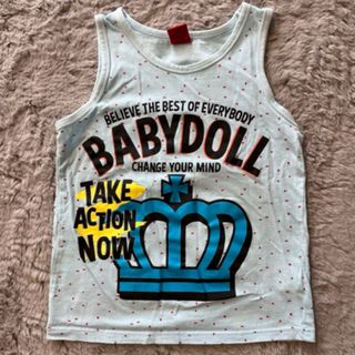 ベビードール(BABYDOLL)のベビードール　キッズ服　袖なし　シャツ　140サイズ(Tシャツ/カットソー)