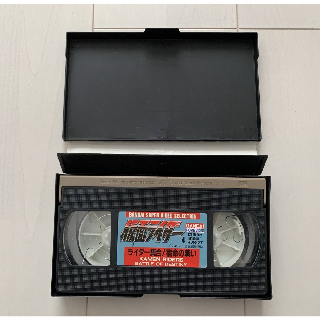 BANDAI(バンダイ)のVHS  仮面ライダー　BANDAI エンタメ/ホビーのエンタメ その他(その他)の商品写真