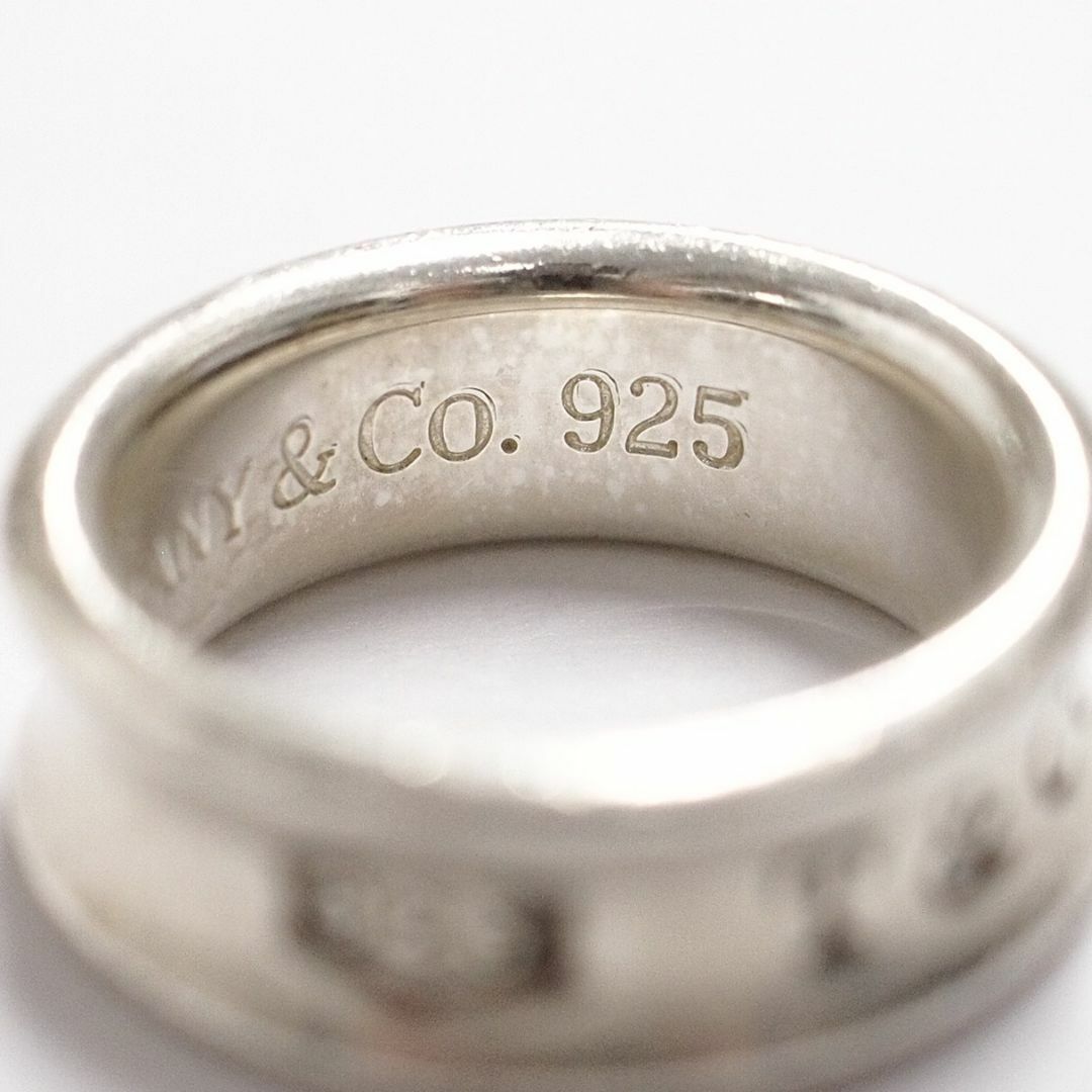 Tiffany & Co.(ティファニー)のK241-17 ティファニー 1837 ナロー リング 指輪 シルバー 925 8号 メンズ レディース アクセサリー レディースのアクセサリー(リング(指輪))の商品写真