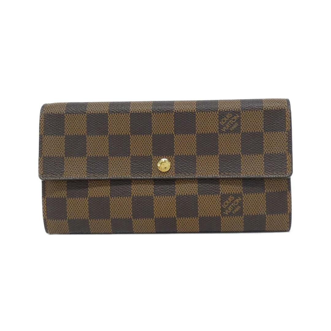 LOUIS VUITTON(ルイヴィトン)のルイヴィトン ダミエ ポルトフォイユ サラ N61734 財布 レディースのファッション小物(財布)の商品写真