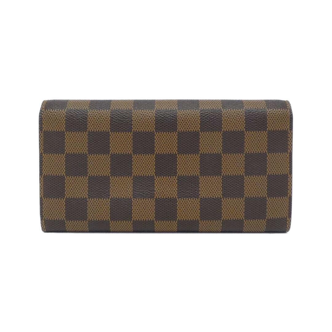 LOUIS VUITTON(ルイヴィトン)のルイヴィトン ダミエ ポルトフォイユ サラ N61734 財布 レディースのファッション小物(財布)の商品写真