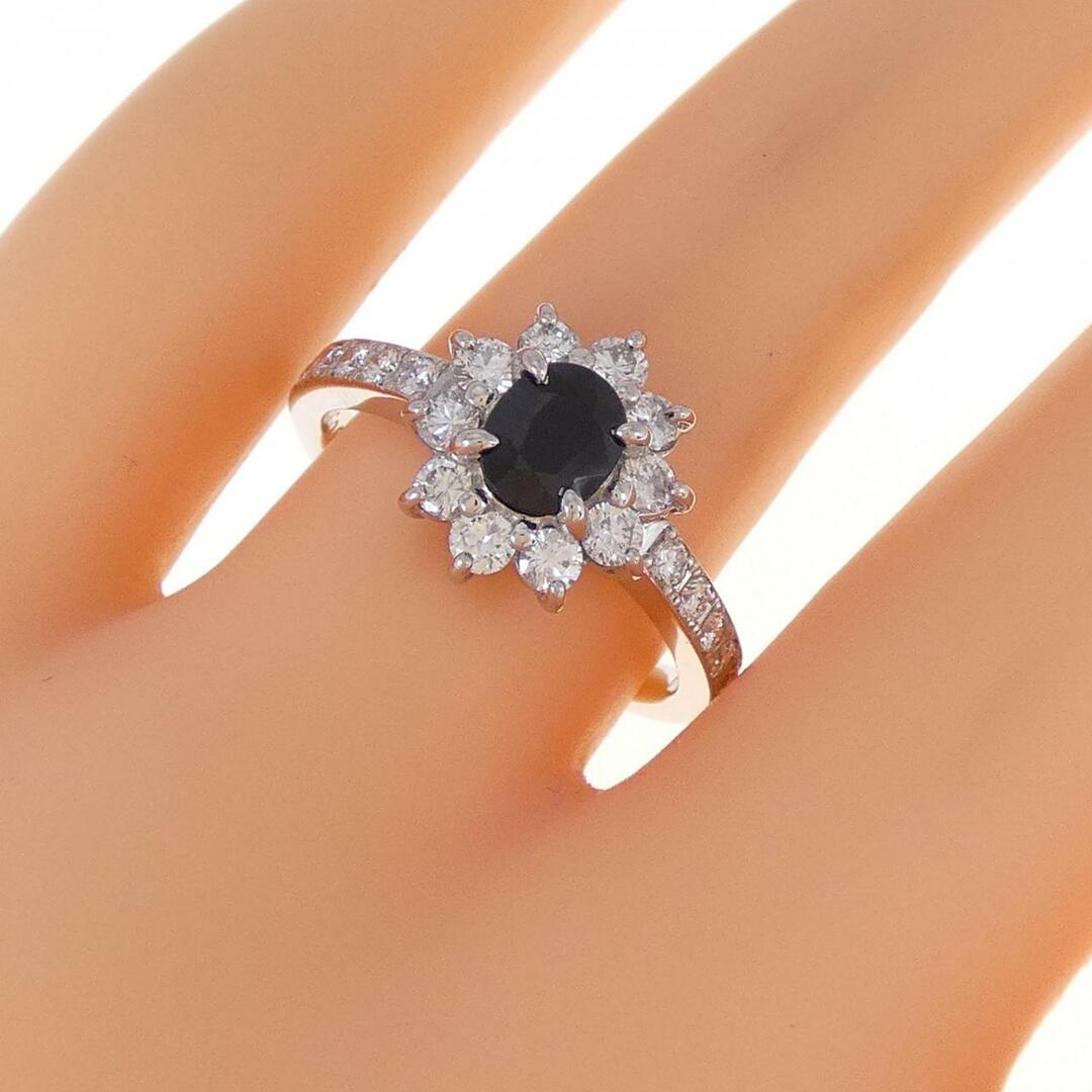 PT サファイヤ リング 0.67CT レディースのアクセサリー(リング(指輪))の商品写真