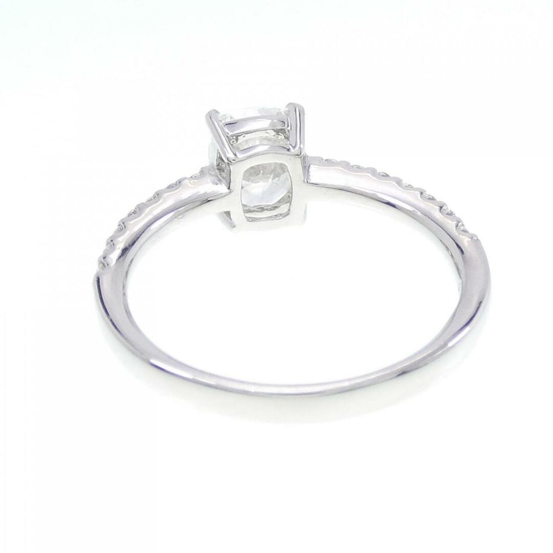 【リメイク】PT ダイヤモンド リング 1.00CT G SI1 クッションカット レディースのアクセサリー(リング(指輪))の商品写真