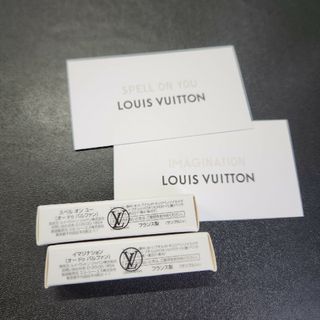 ルイヴィトン(LOUIS VUITTON)の未開封 ルイヴィトン 香水サンプル2ml×2個(サンプル/トライアルキット)