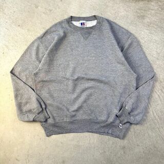 Russell Athletic - 90s Russell ラッセル sweat スウェット　グレー　L 前V