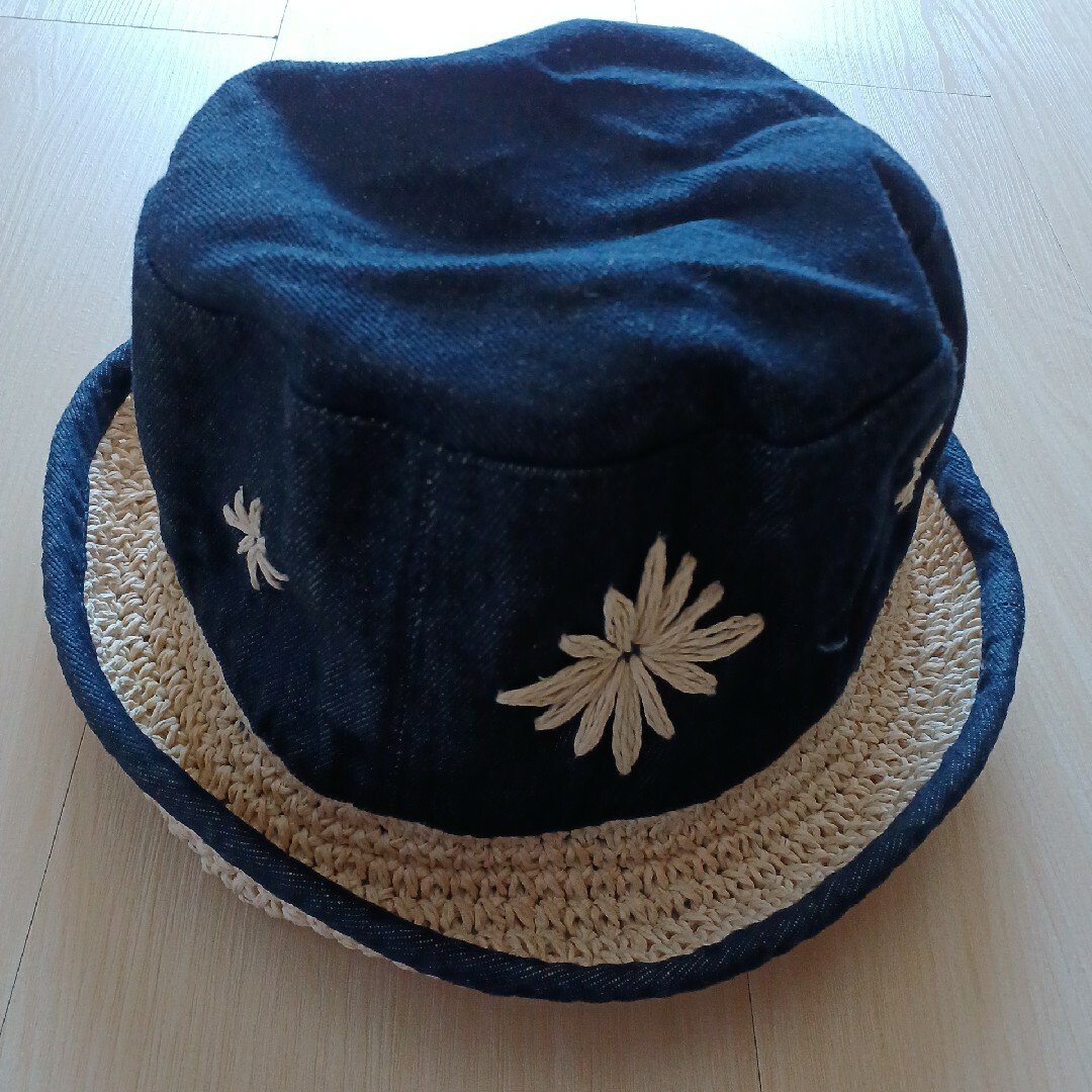 デニム風　帽子 レディースの帽子(ハット)の商品写真