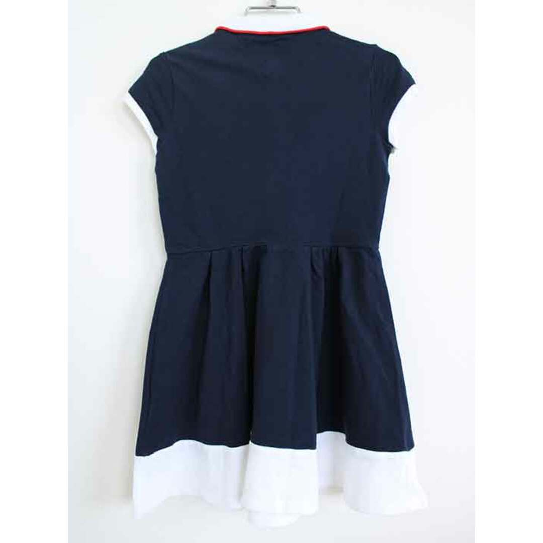 TOMMY HILFIGER(トミーヒルフィガー)の†トミーヒルフィガー/TOMMY HILFIGER†122cm 半袖ワンピース 紺【中古】子供服 キッズ kids 女の子 夏 426022 onepi キッズ/ベビー/マタニティのキッズ服女の子用(90cm~)(ワンピース)の商品写真