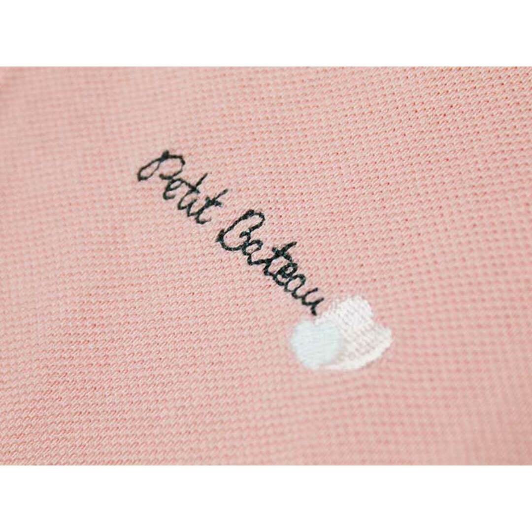 PETIT BATEAU(プチバトー)の‡プチバトー/PETIT BATEAU‡140cm 半袖ワンピース ピンク系【中古】子供服 キッズ kids ジュニア 女の子 夏 316032 onepi キッズ/ベビー/マタニティのキッズ服女の子用(90cm~)(ワンピース)の商品写真