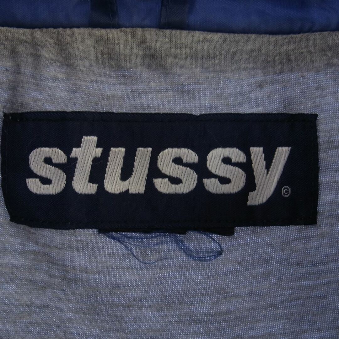 STUSSY(ステューシー)のSTUSSY ステューシー ジャケット 90s 国旗 ナイロンジャケット  ネイビー系【中古】 メンズのジャケット/アウター(その他)の商品写真