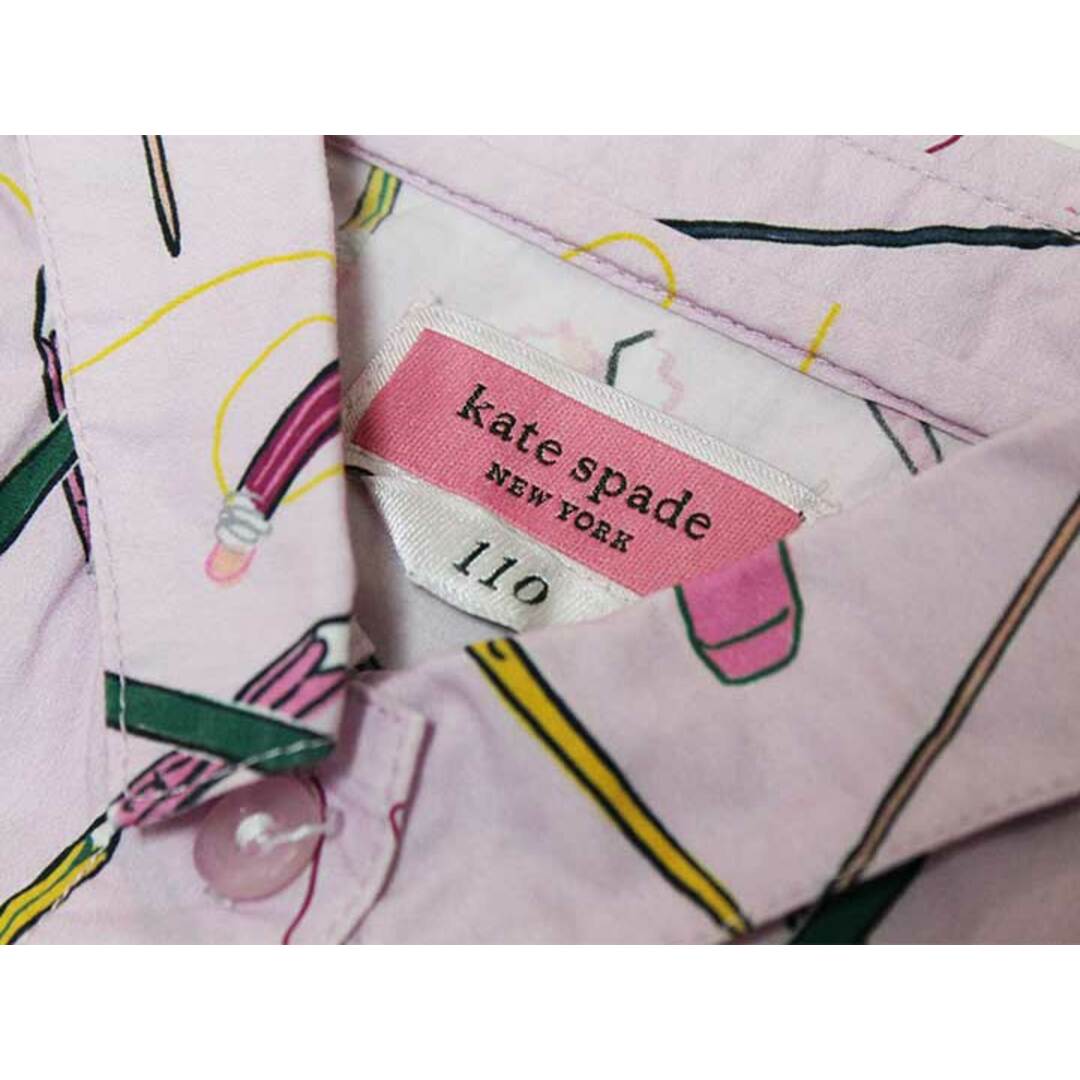 kate spade new york(ケイトスペードニューヨーク)の‡ケイトスペードニューヨーク/kate spade new york kids‡110cm 半袖ワンピース/ノースリーブワンピース ピンク系【中古】子供服 キッズ kids 女の子 夏 704032 onepi キッズ/ベビー/マタニティのキッズ服女の子用(90cm~)(ワンピース)の商品写真