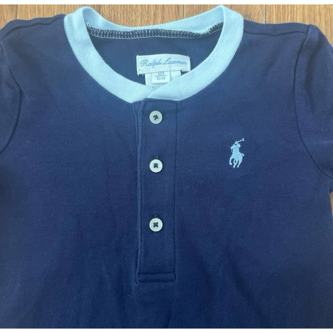 Ralph Lauren(ラルフローレン)のRalph Lauren ラルフローレン ロンパース キッズ/ベビー/マタニティのベビー服(~85cm)(ロンパース)の商品写真