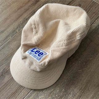 Lee - キッズ　Lee コーデュロイ　キャップ　ベージュ　50㎝