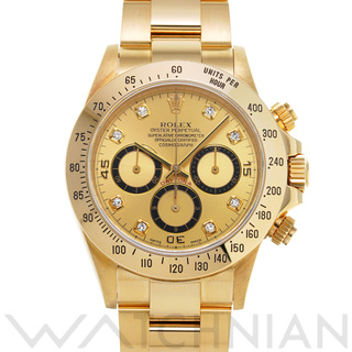 ロレックス(ROLEX)の中古 ロレックス ROLEX 16528G S番(1993年頃製造) シャンパン /ダイヤモンド メンズ 腕時計(腕時計(アナログ))