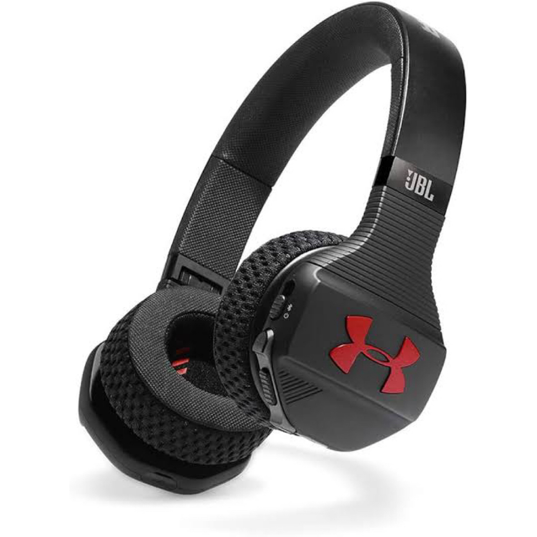 UNDER ARMOUR(アンダーアーマー)のJBL UA SPORT TRAIN BluetoothアンダーアーマーRED スマホ/家電/カメラのオーディオ機器(ヘッドフォン/イヤフォン)の商品写真