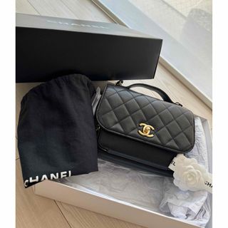 シャネル(CHANEL)の美品 CHANEL ビジネスアフィニティ キャビアスキン(ハンドバッグ)