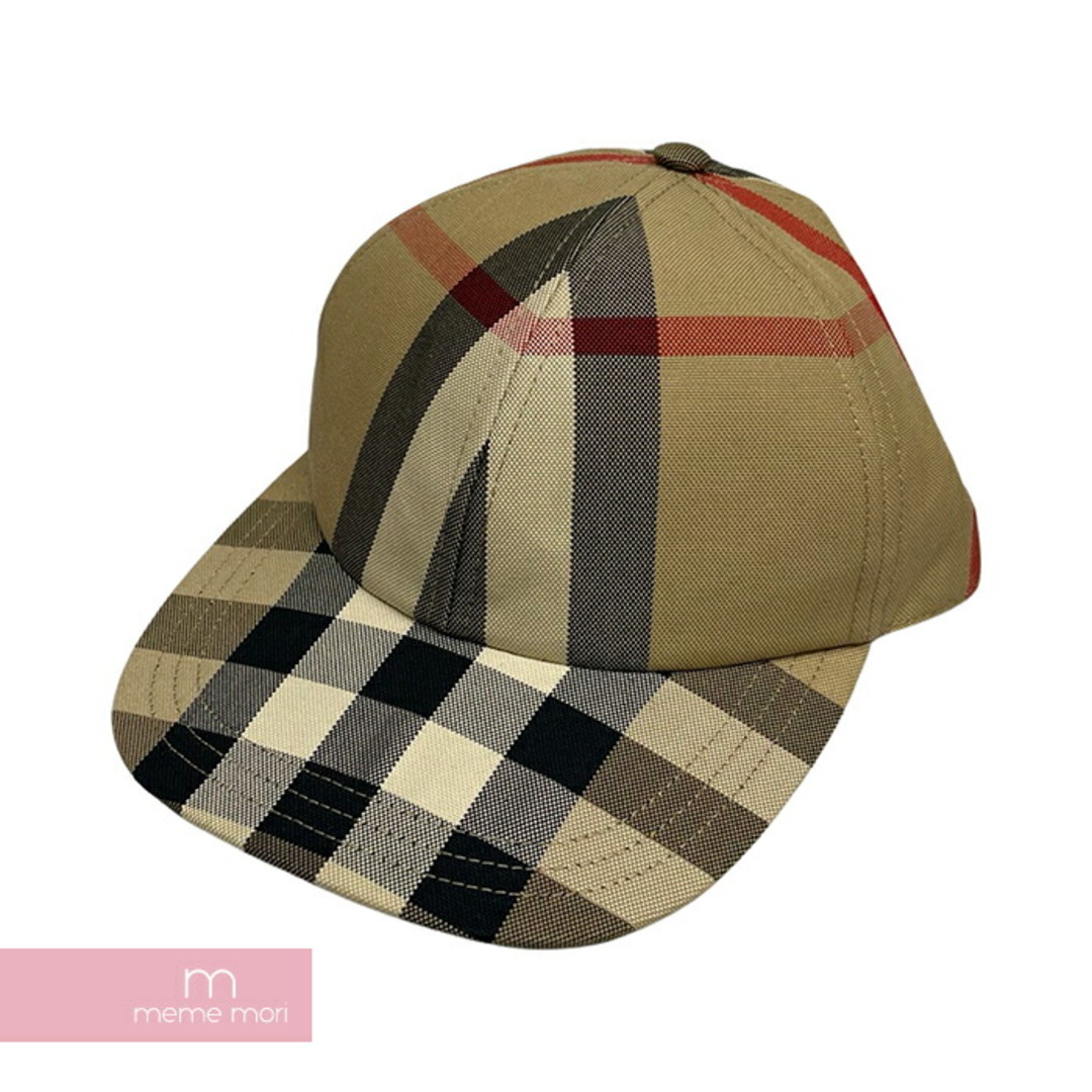 BURBERRY(バーバリー)のBURBERRY 2023SS Vintage Check Baseball Cap 8068035 バーバリー ヴィンテージチェックベースボールキャップ 帽子 ロゴ チェック柄 ベージュ サイズS 【240316】【新古品】【me04】 メンズの帽子(キャップ)の商品写真