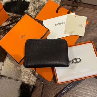 エルメス(Hermes)の新品未使用★国内正規品エルメス　ジップアンゴー2 シェーヌダンクル カードケース(コインケース)