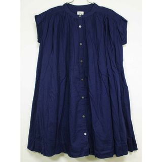 アーバンリサーチ(URBAN RESEARCH)の[アーバンリサーチドアーズ/URBAN RESEARCH]120cm 半袖ワンピース 紺【中古】子供服 キッズ kids 女の子 夏 107032 onepi(ワンピース)