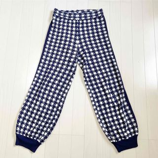 シーイン(SHEIN)のシーイン　千鳥格子　ニットパンツ(その他)