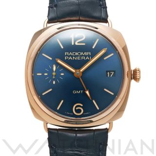 オフィチーネパネライ(OFFICINE PANERAI)の中古 パネライ PANERAI PAM00598 Q番(2014年製造) ブルー メンズ 腕時計(腕時計(アナログ))